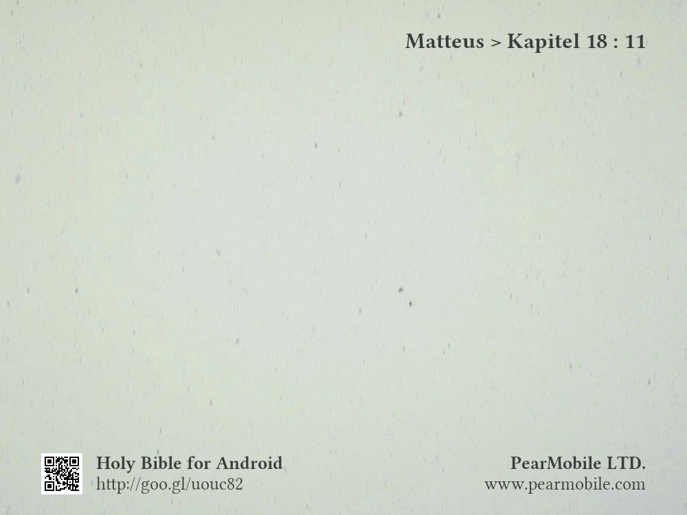 Matteus, Kapitel 18:11